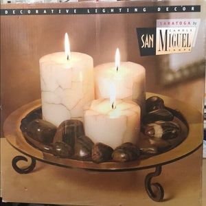 Decorative candle decor